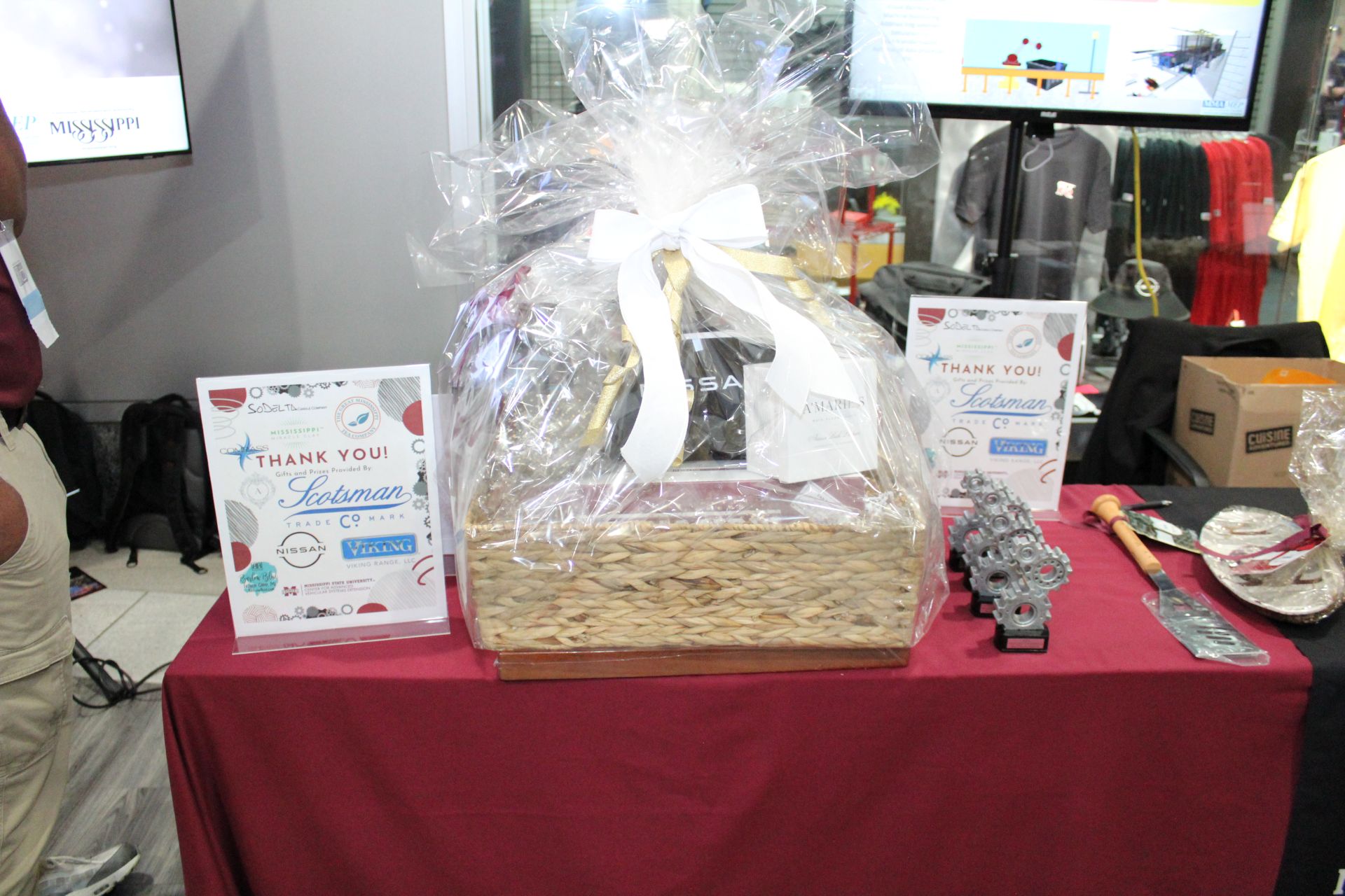 Best Overall Booth Gift Basket