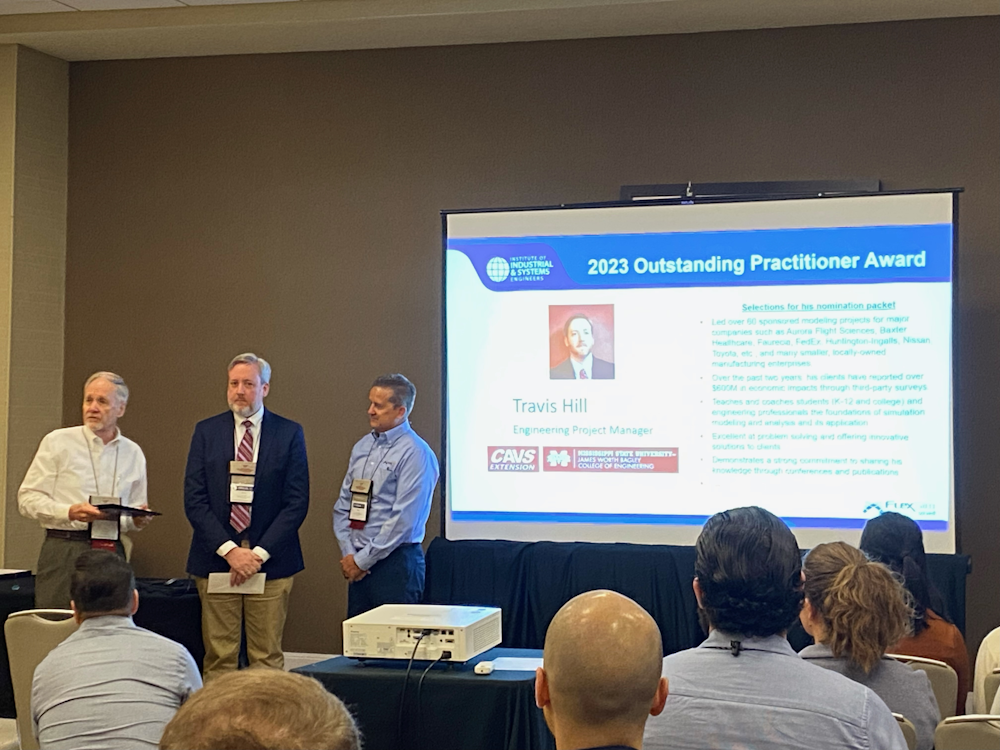2023 IISE Simulation and Modeling Outstanding Practitioner Award Presentation
